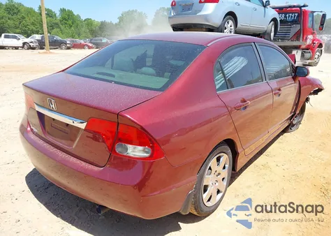 2010 Honda Civic Lx из США, поврежденный, VIN 2HGFA1F57AH554750